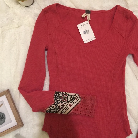 *HOST PICK* Free People Bandana Cuff Long Sleeve - Picture 4 of 8